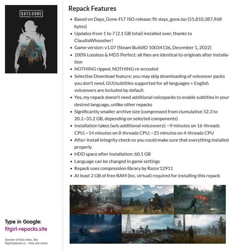 Days Gone (v1.07, MULTi23) [FitGirl Repack, Selective .